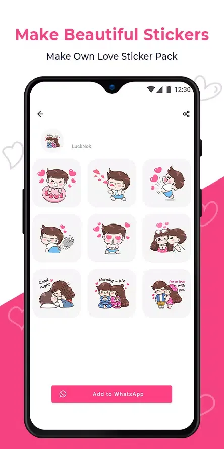 Erotic Love Adult Sticker应用截图