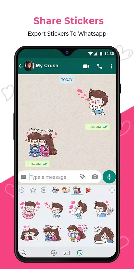 Erotic Love Adult Sticker应用截图