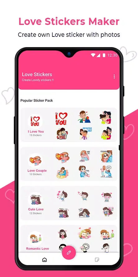 Erotic Love Adult Sticker应用截图