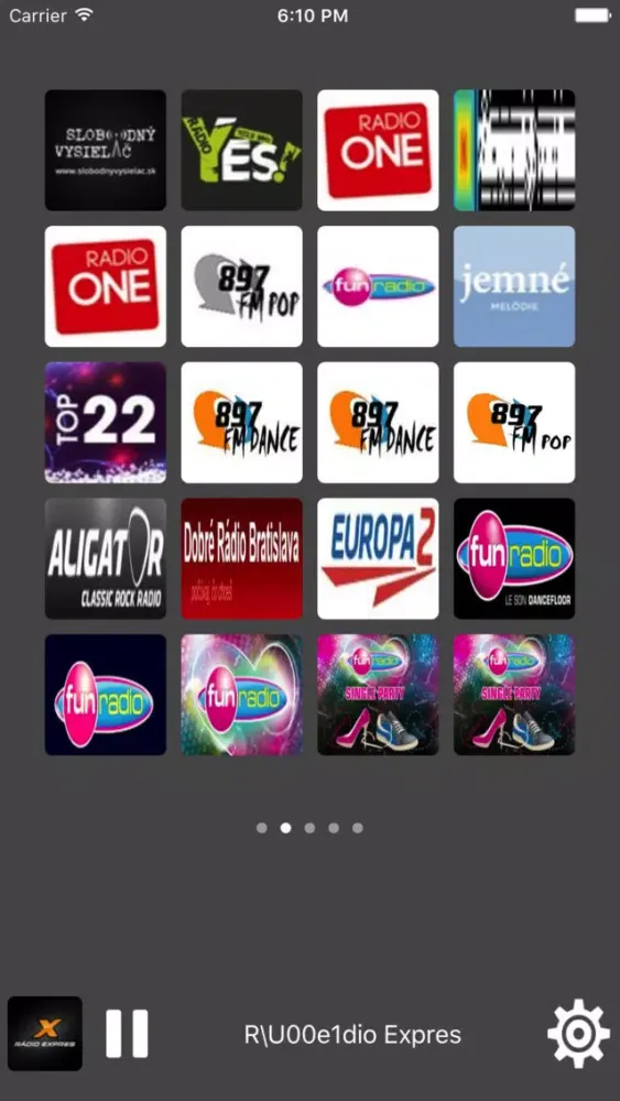 Radio Slovakia - All Radio Stations スクリーンショット