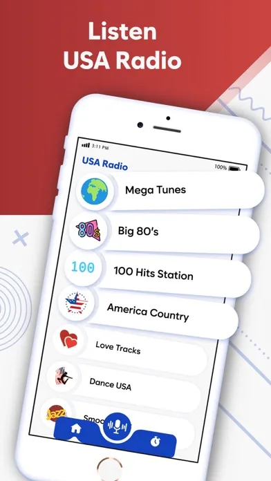 Captures d'écran de Radio USA - All Radio Stations