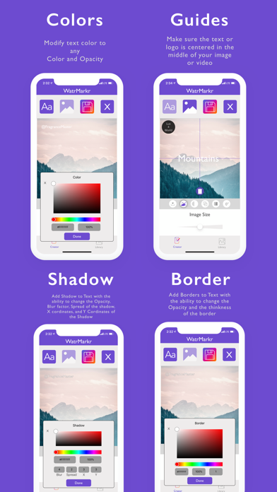 WatrMarkr سکرین شاٹس