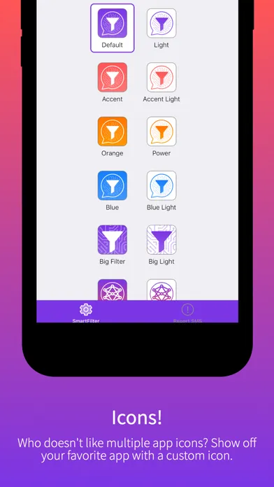 Скриншоты SmartFilter for SMS