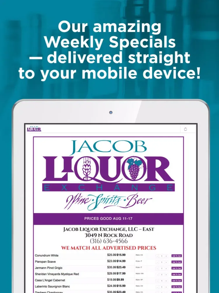 JLE Specials iPad  سکرین شاٹس