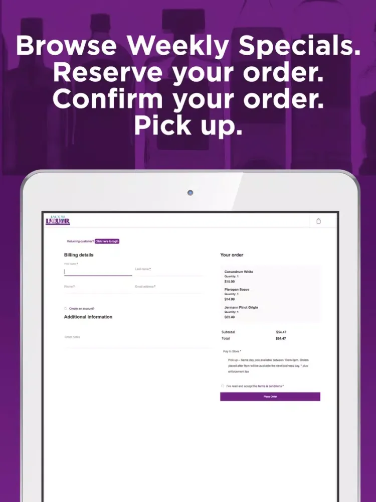 JLE Specials iPad  سکرین شاٹس