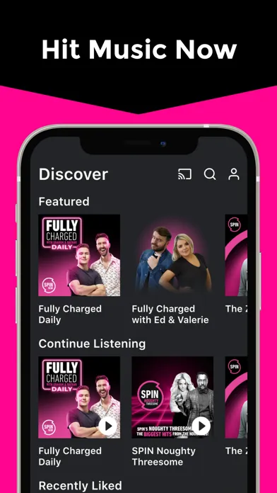 SPIN Radio App应用截图