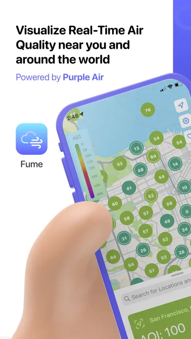 Скриншоты Fume AQI