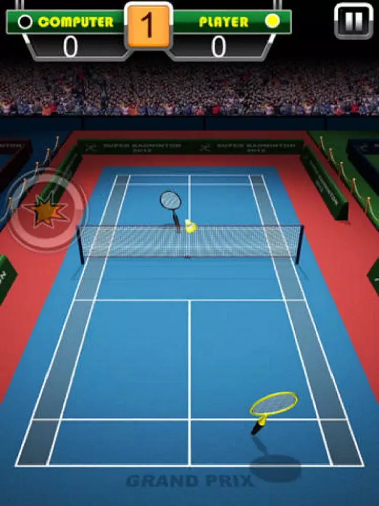 Tangkapan skrin Badminton Challenge - Smash the bird iPad 