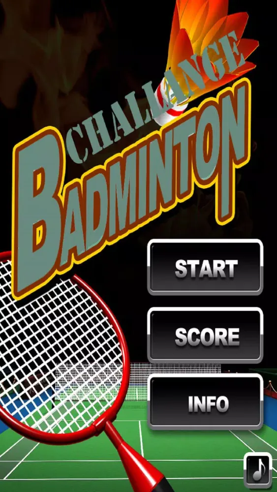 Tangkapan skrin Badminton Challenge - Smash the bird