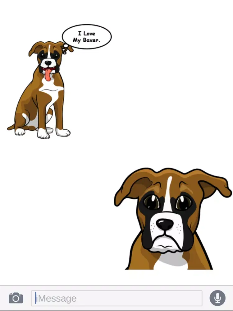 Tangkapan layar BoxerMOJI - Boxer Emojis iPad 