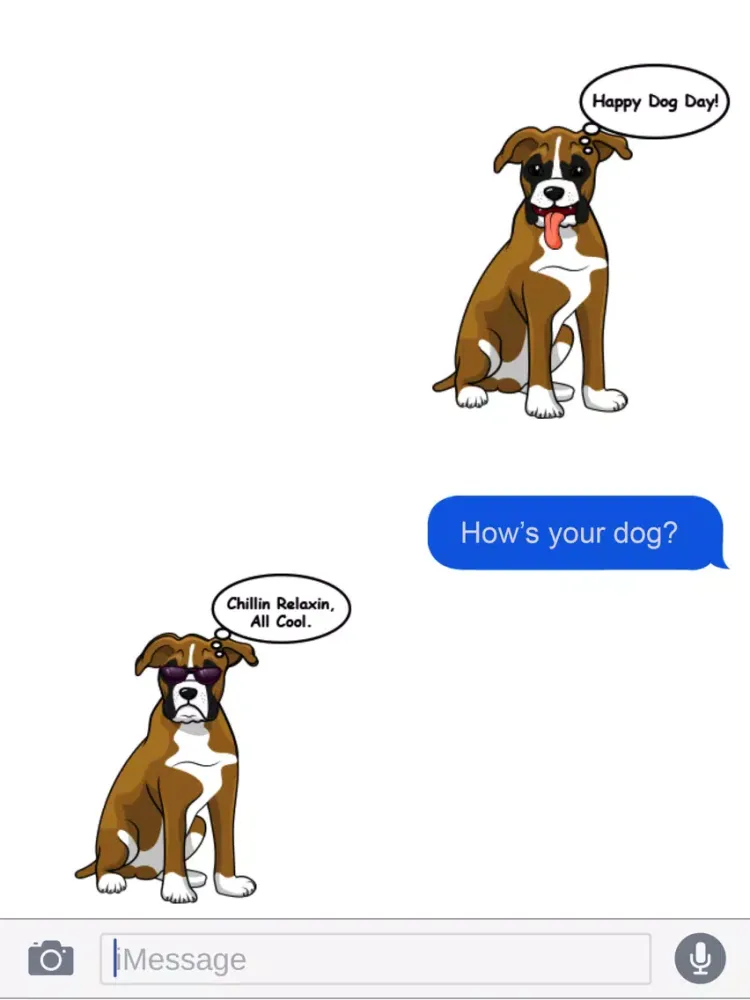 Tangkapan layar BoxerMOJI - Boxer Emojis iPad 