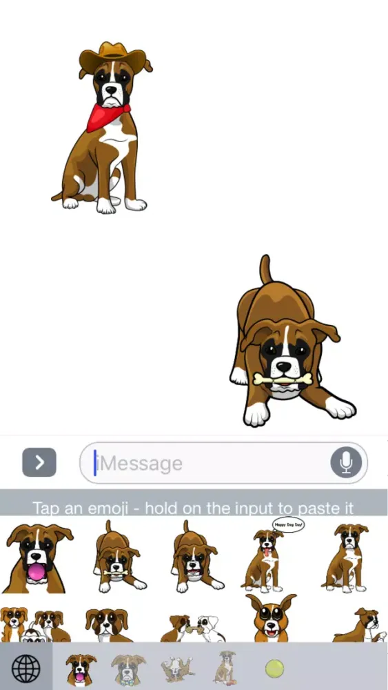 Tangkapan layar BoxerMOJI - Boxer Emojis