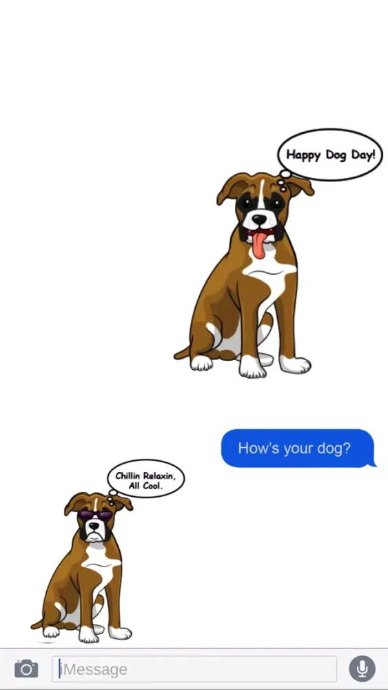 Tangkapan layar BoxerMOJI - Boxer Emojis