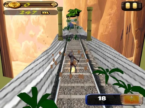 ภาพหน้าจอของ Desert Warrior - endless runner attack iPad 