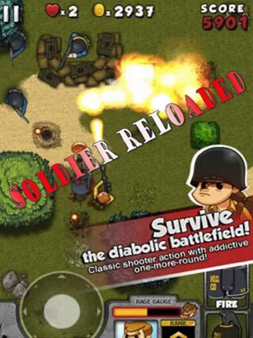 Zrzuty ekranu Soldier Reloaded iPad 