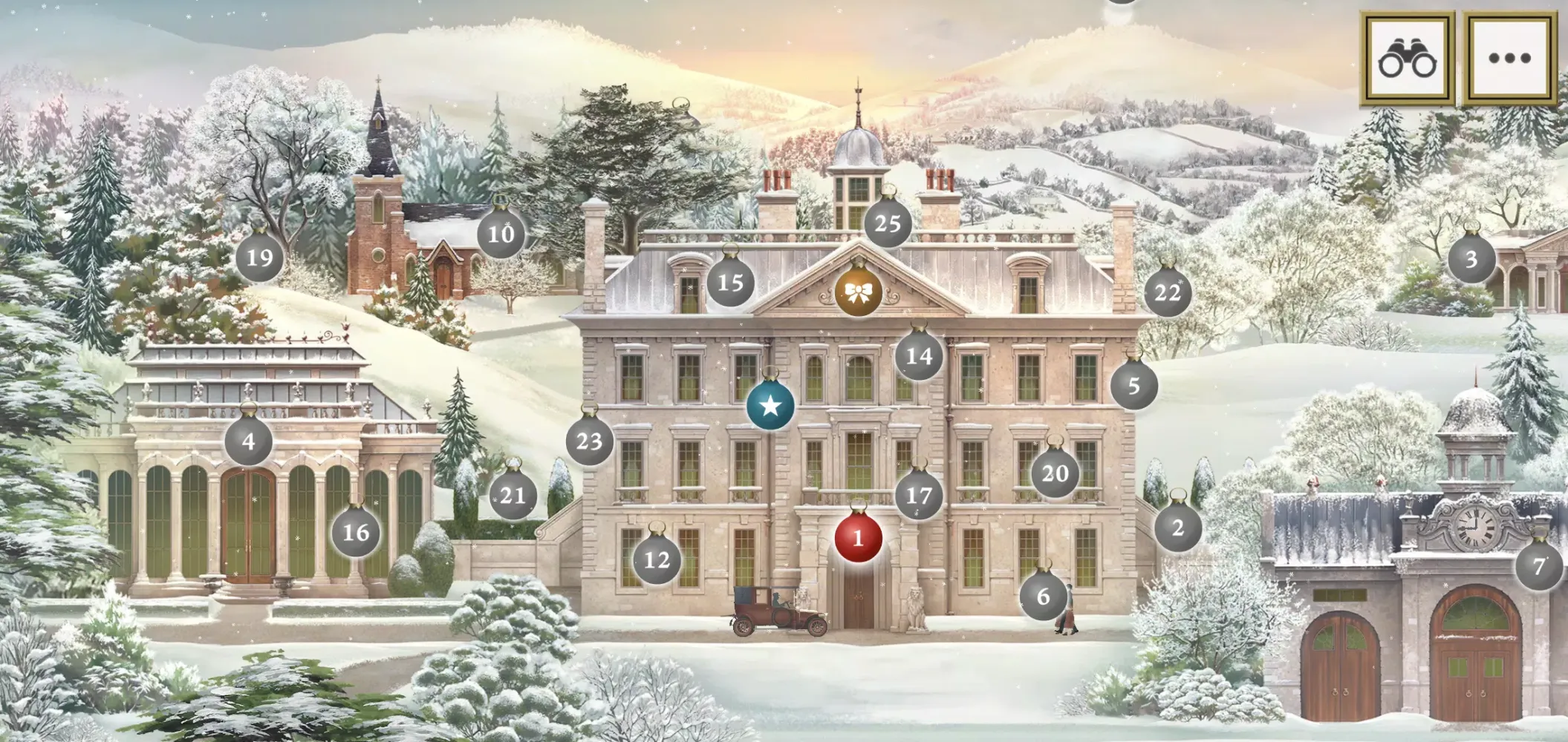 JL Edwardian Advent Calendar スクリーンショット