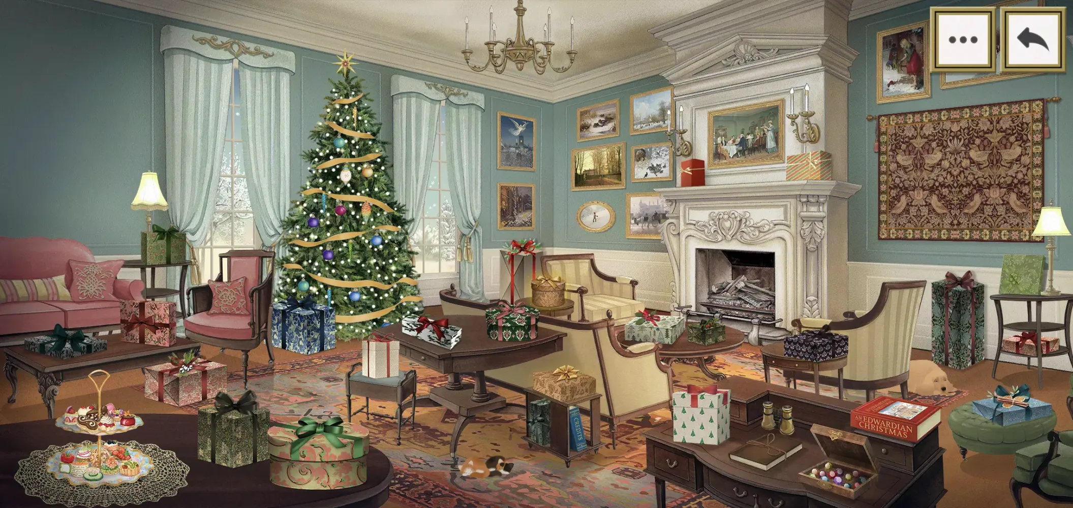 JL Edwardian Advent Calendar スクリーンショット