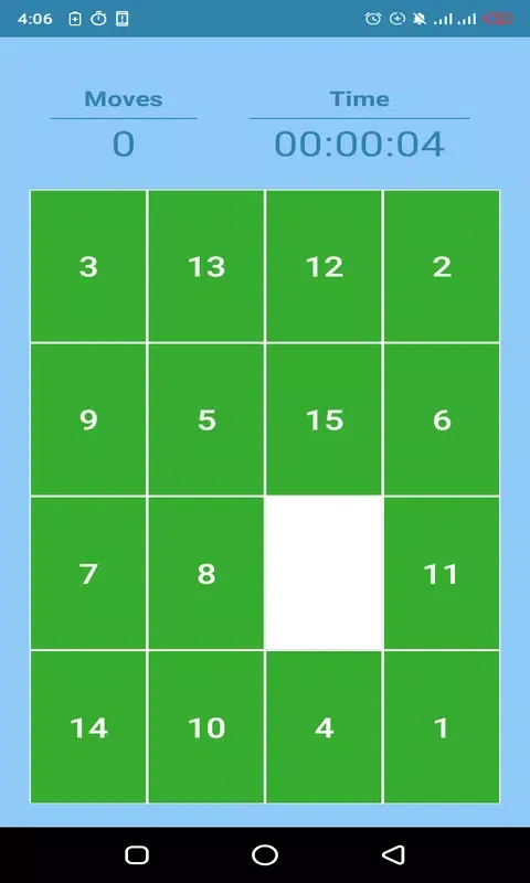 Tangkapan layar Puzzle 15