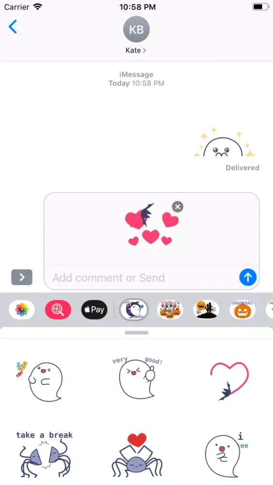 Baby Ghost Check In Halloween Ekran Görüntüleri