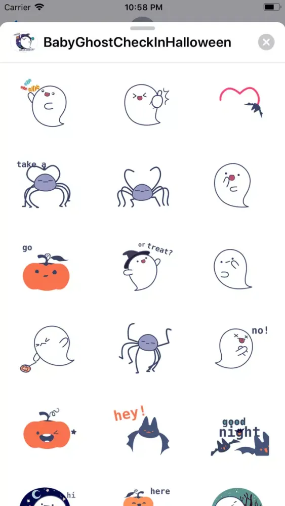 Baby Ghost Check In Halloween Ekran Görüntüleri