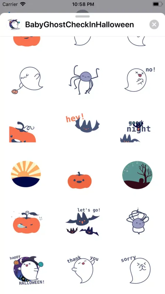 Baby Ghost Check In Halloween Ekran Görüntüleri