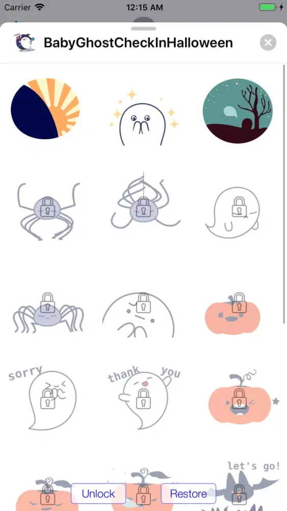 Baby Ghost Check In Halloween Ekran Görüntüleri
