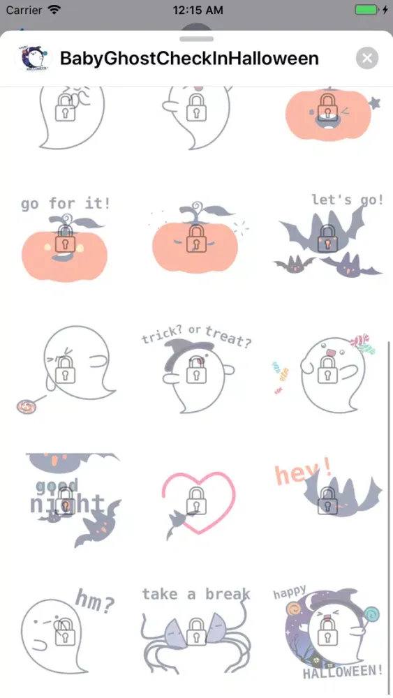 Baby Ghost Check In Halloween Ekran Görüntüleri
