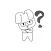 Bunny Bunny Fancy Stickers