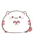 Fat Kitty Cute Stickers