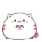 Fat Kitty Cute Stickers