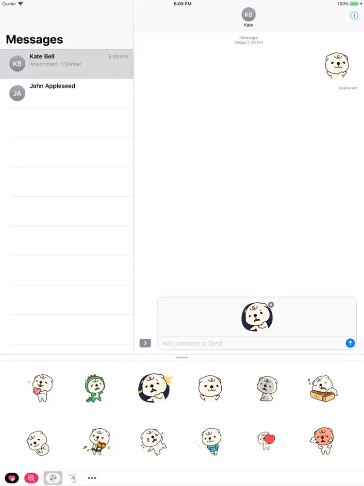 Captures d'écran de Chubby Yellow So Cute Dog iPad 