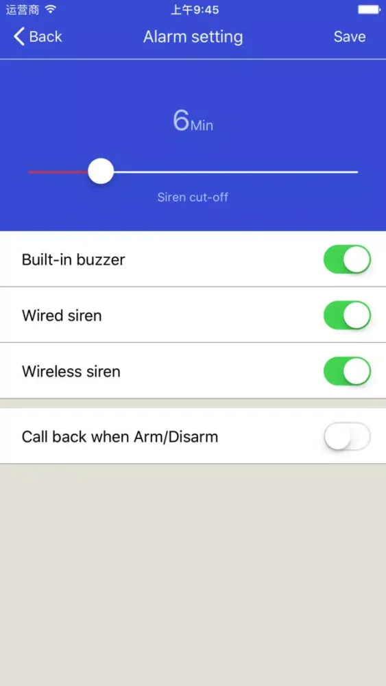 Zrzuty ekranu Gsm-Alarm