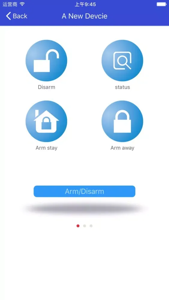 Home-Alarm Screenshots