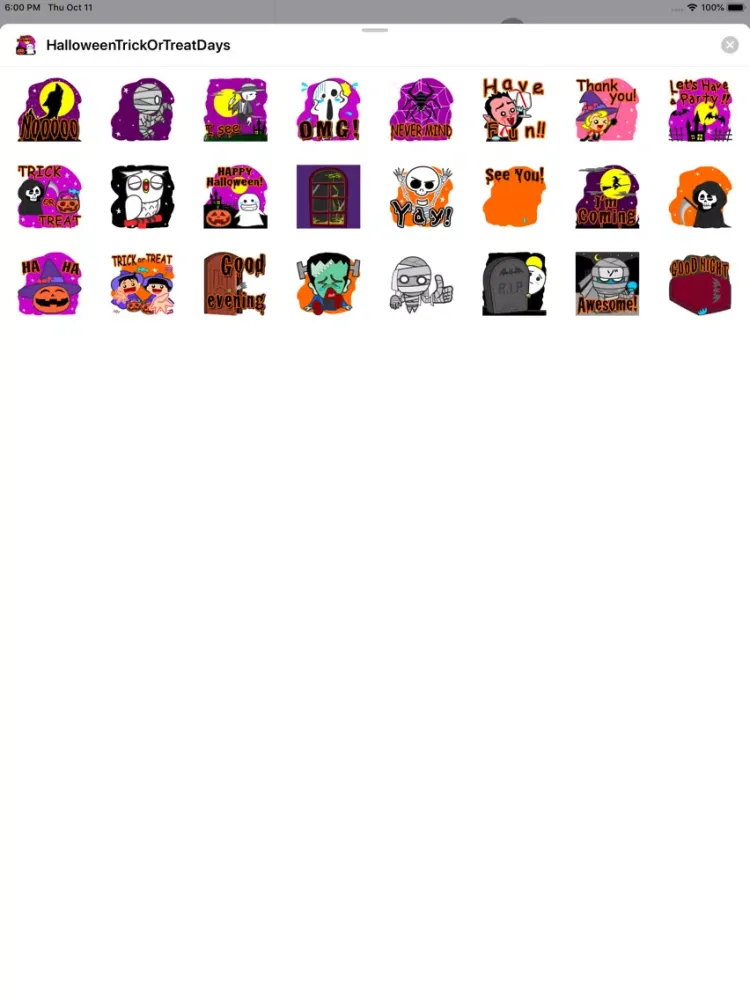 Halloween Trick Or Treat Night iPad Screenshots