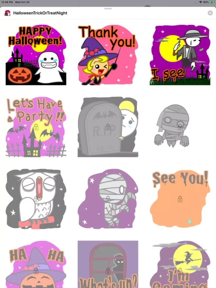 Halloween Trick Or Treat Night iPad Screenshots