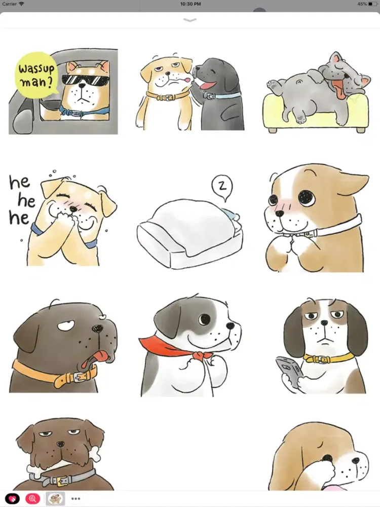Little Corgi Stickers Pack iPad  স্ক্রিনশট