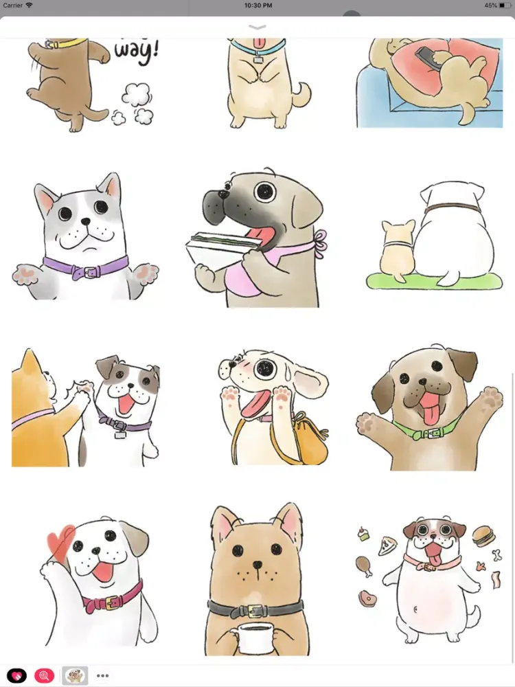 Little Corgi Stickers Pack iPad  স্ক্রিনশট