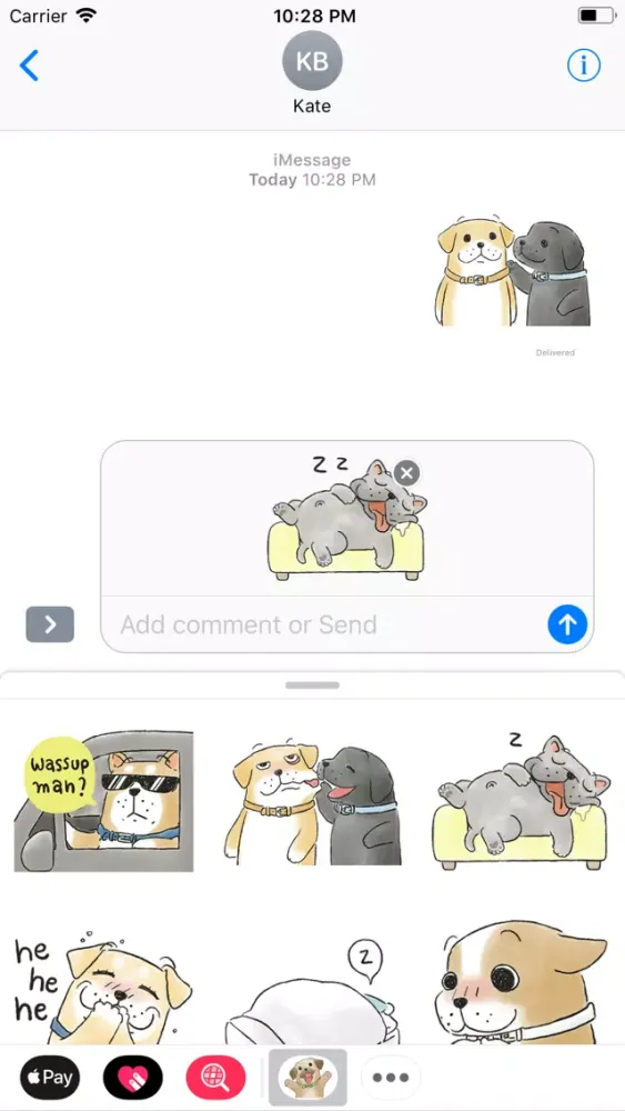 Little Corgi Stickers Pack স্ক্রিনশট