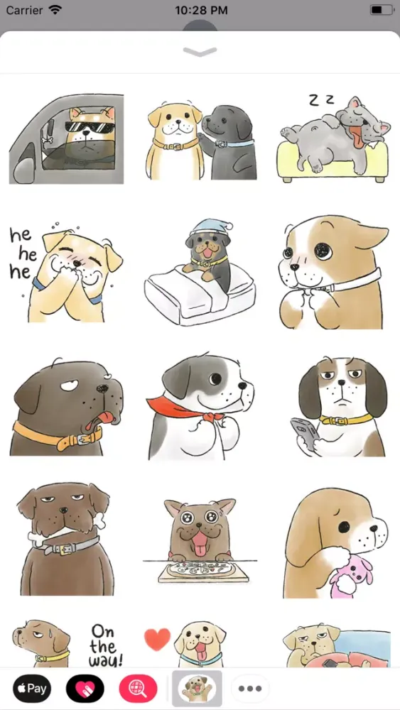 Little Corgi Stickers Pack স্ক্রিনশট