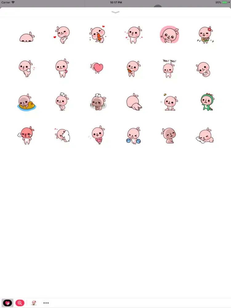 Скриншоты Little Peanut Boy Moving Emoji iPad 
