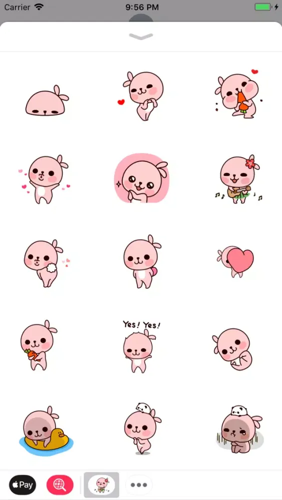 Скриншоты Little Peanut Boy Moving Emoji