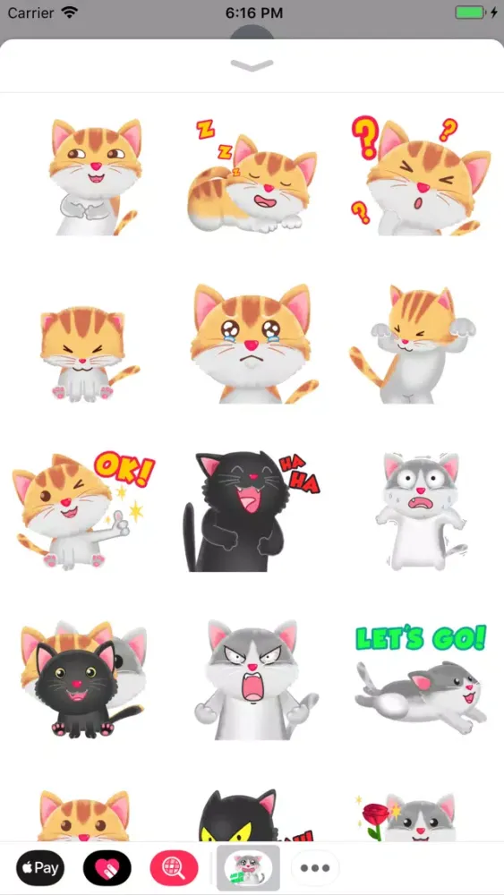 Mr Meow Stickers Pack應用截圖
