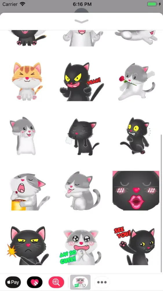 Mr Meow Stickers Pack應用截圖