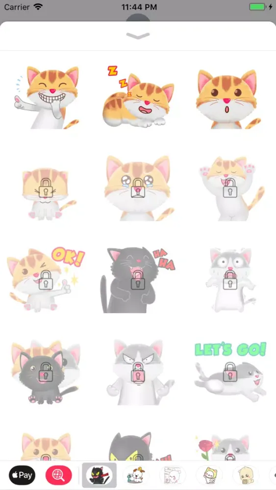 Mr Meow Stickers Pack應用截圖