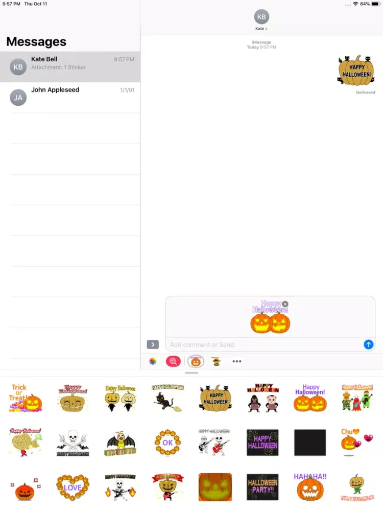 Capturas de pantalla de Well Come To Halloween iPad 