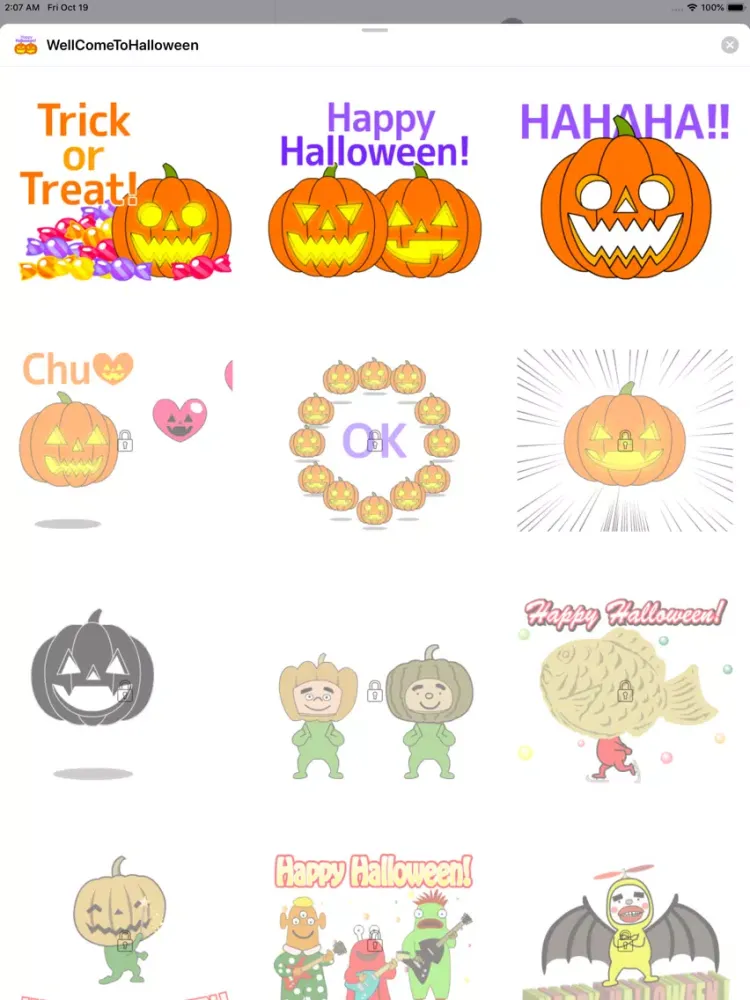 Capturas de pantalla de Well Come To Halloween iPad 