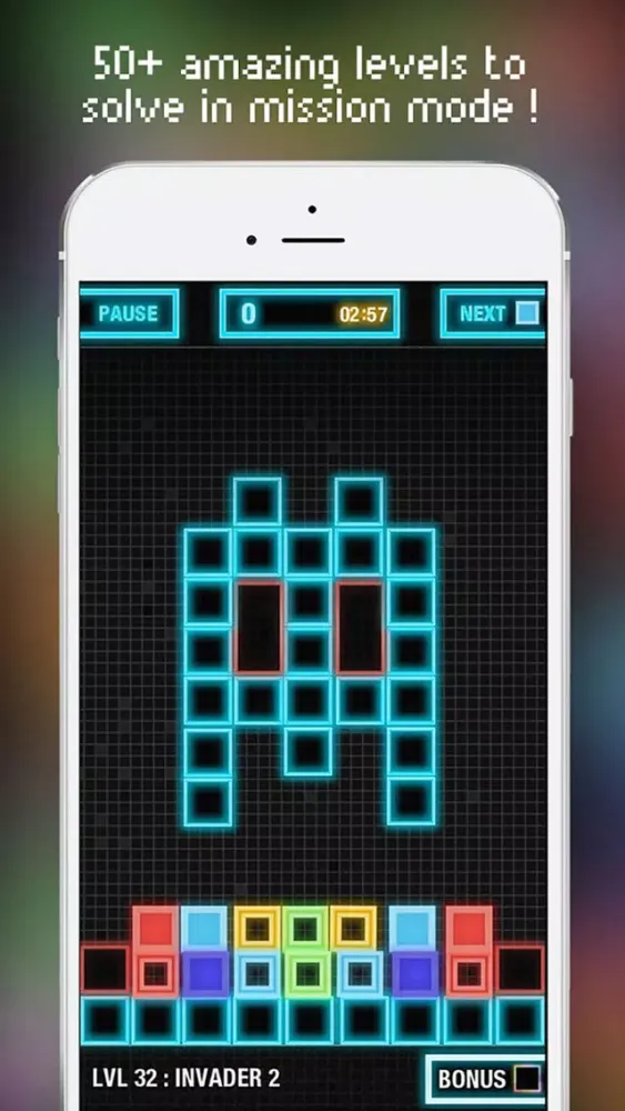 Tangkapan skrin LightFields : Fun Block game