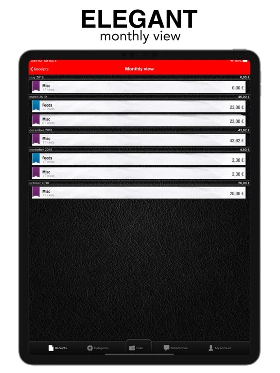 Capturas de pantalla de Scanner App: Scan Ticket iPad 