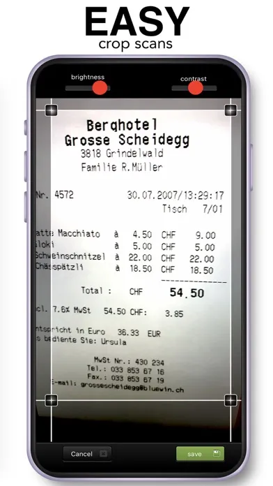 Capturas de pantalla de Scanner App: Scan Ticket