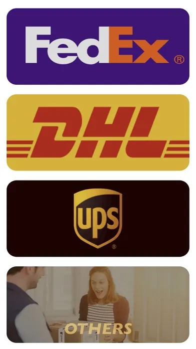Tangkapan skrin Tracker Parcel